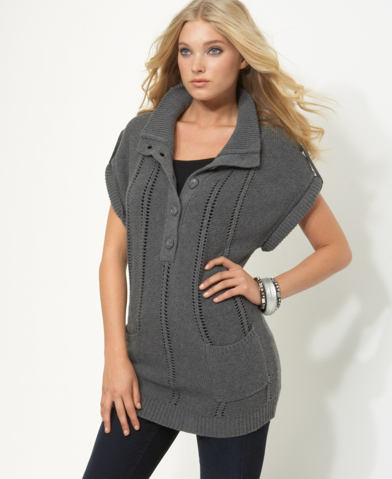 Elsa Hosk featured in  the Macy\'s catalogue for Autumn/Winter 2009