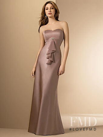 Simone Villas Boas featured in  the Alfred Angelo catalogue for Winter 2007