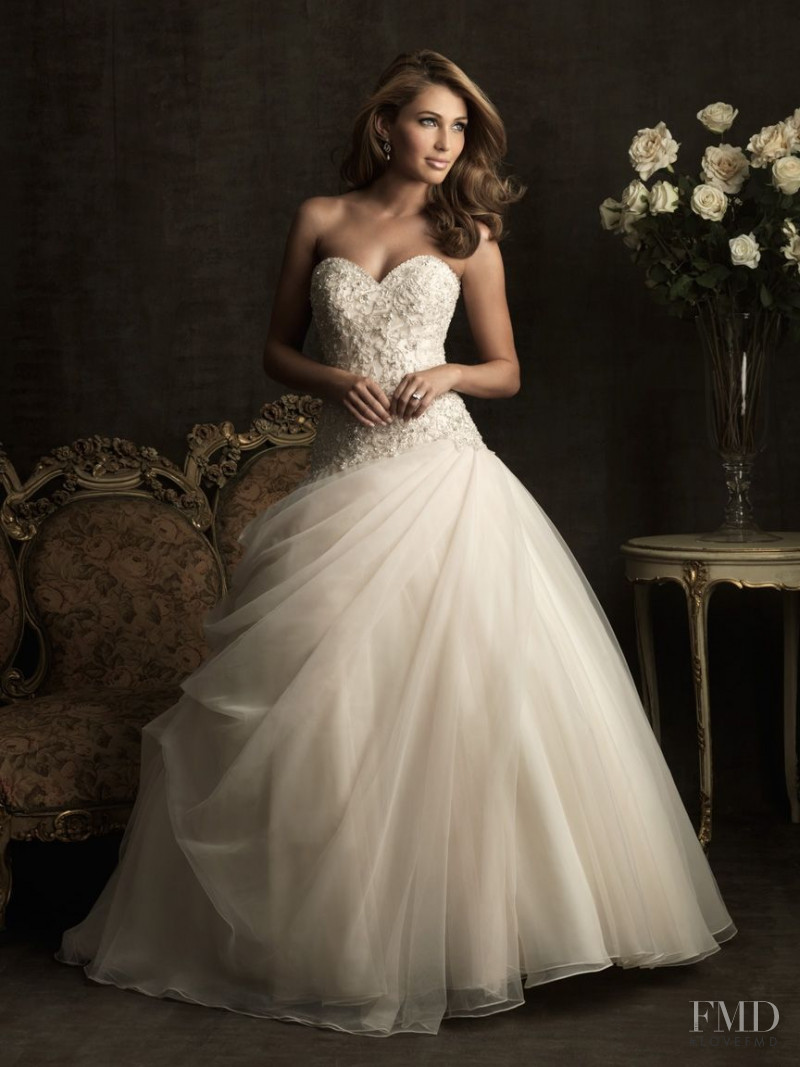 Simone Villas Boas featured in  the Allure Bridals catalogue for Winter 2011