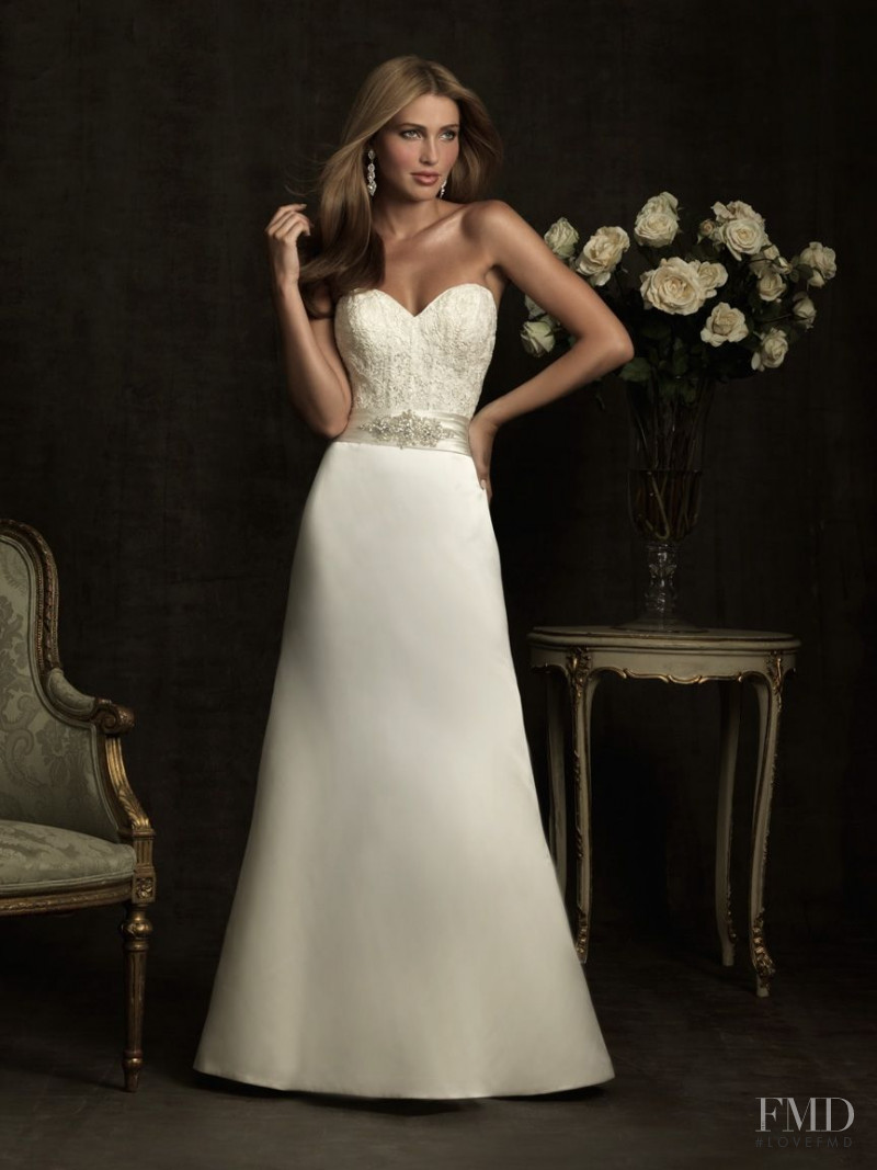 Simone Villas Boas featured in  the Allure Bridals catalogue for Winter 2011