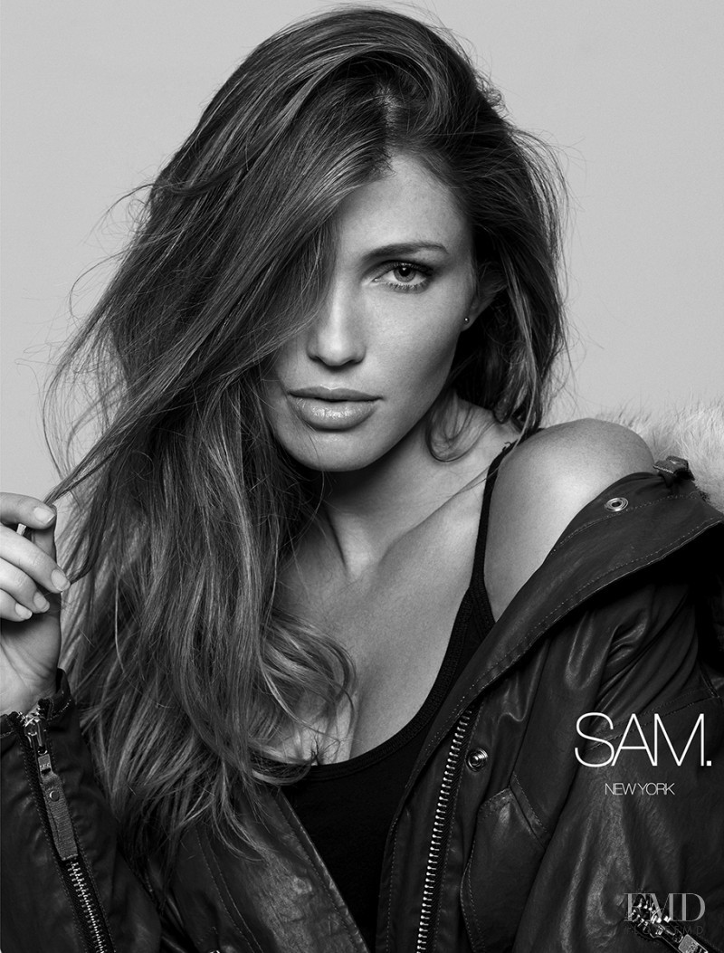 Simone Villas Boas featured in  the SAM NY advertisement for Autumn/Winter 2014