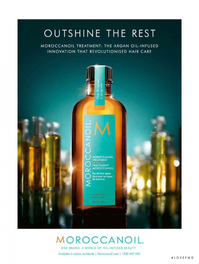 Moroccanoil advertisement for Autumn/Winter 2015