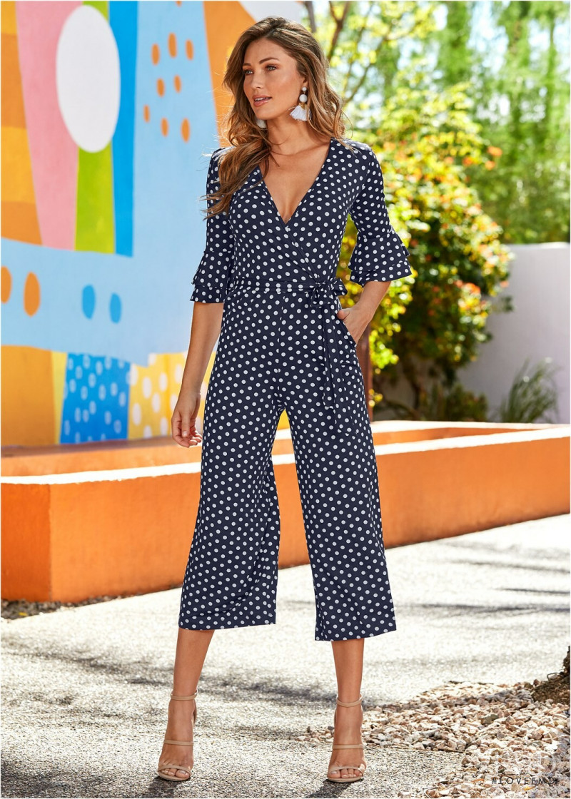 Simone Villas Boas featured in  the Venus Clothing catalogue for Spring/Summer 2019