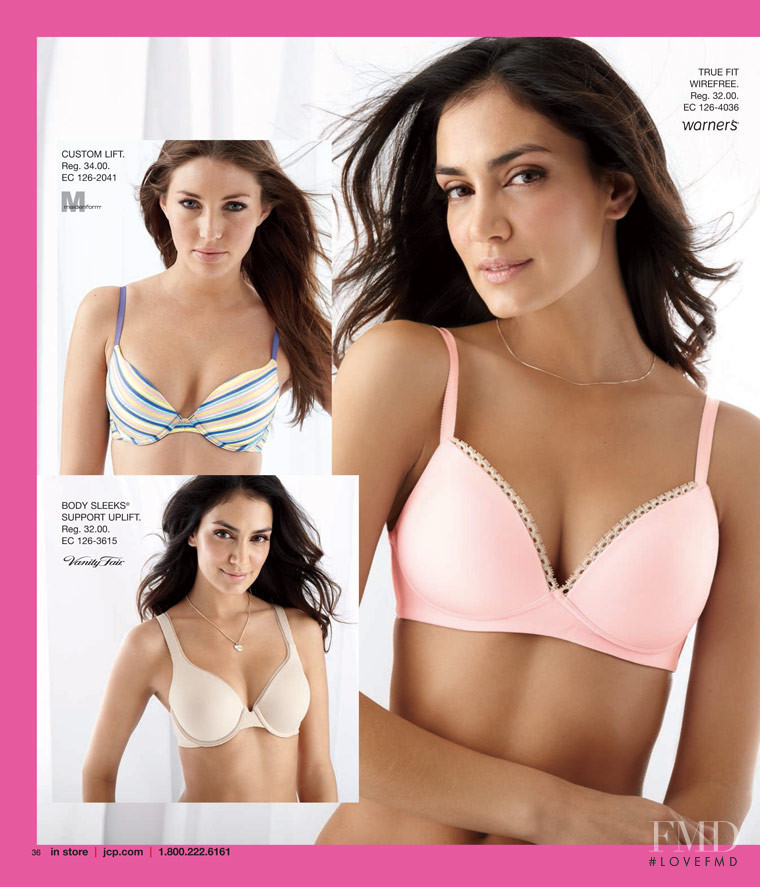 Simone Villas Boas featured in  the JCPenney catalogue for Summer 2010