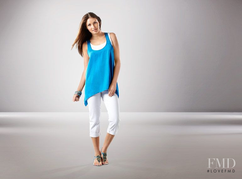 Simone Villas Boas featured in  the JCPenney catalogue for Summer 2010