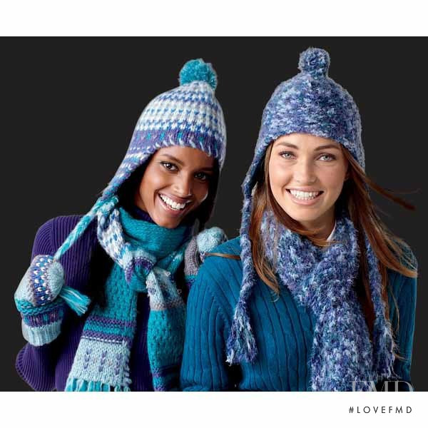 Simone Villas Boas featured in  the JCPenney catalogue for Autumn/Winter 2010