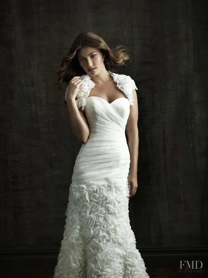 Simone Villas Boas featured in  the Allure Bridals lookbook for Winter 2010