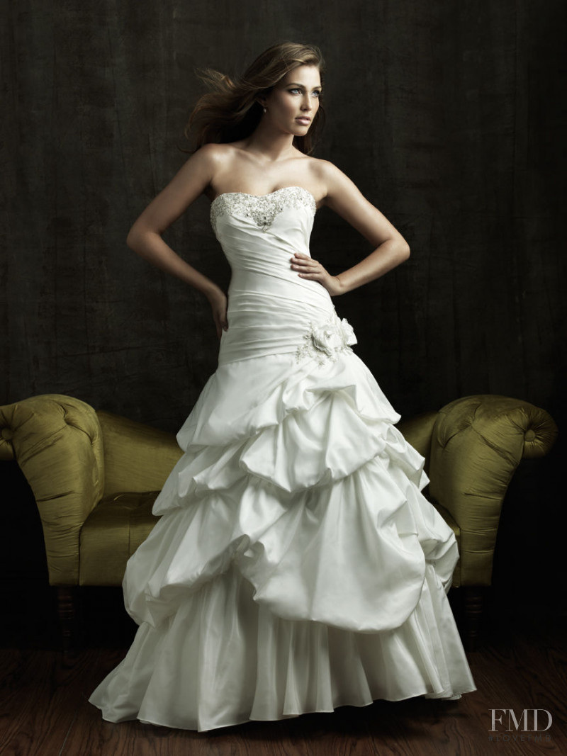 Simone Villas Boas featured in  the Allure Bridals lookbook for Winter 2010