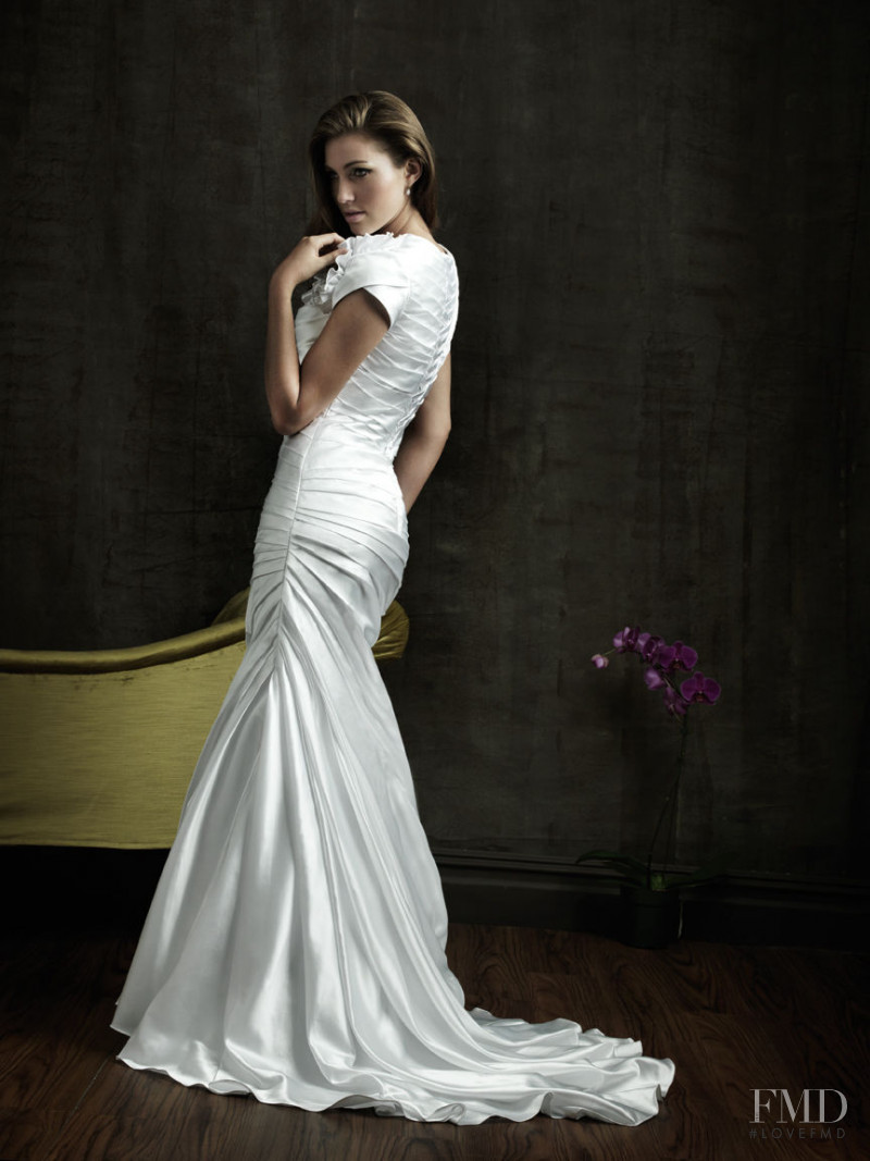 Simone Villas Boas featured in  the Allure Bridals lookbook for Winter 2010