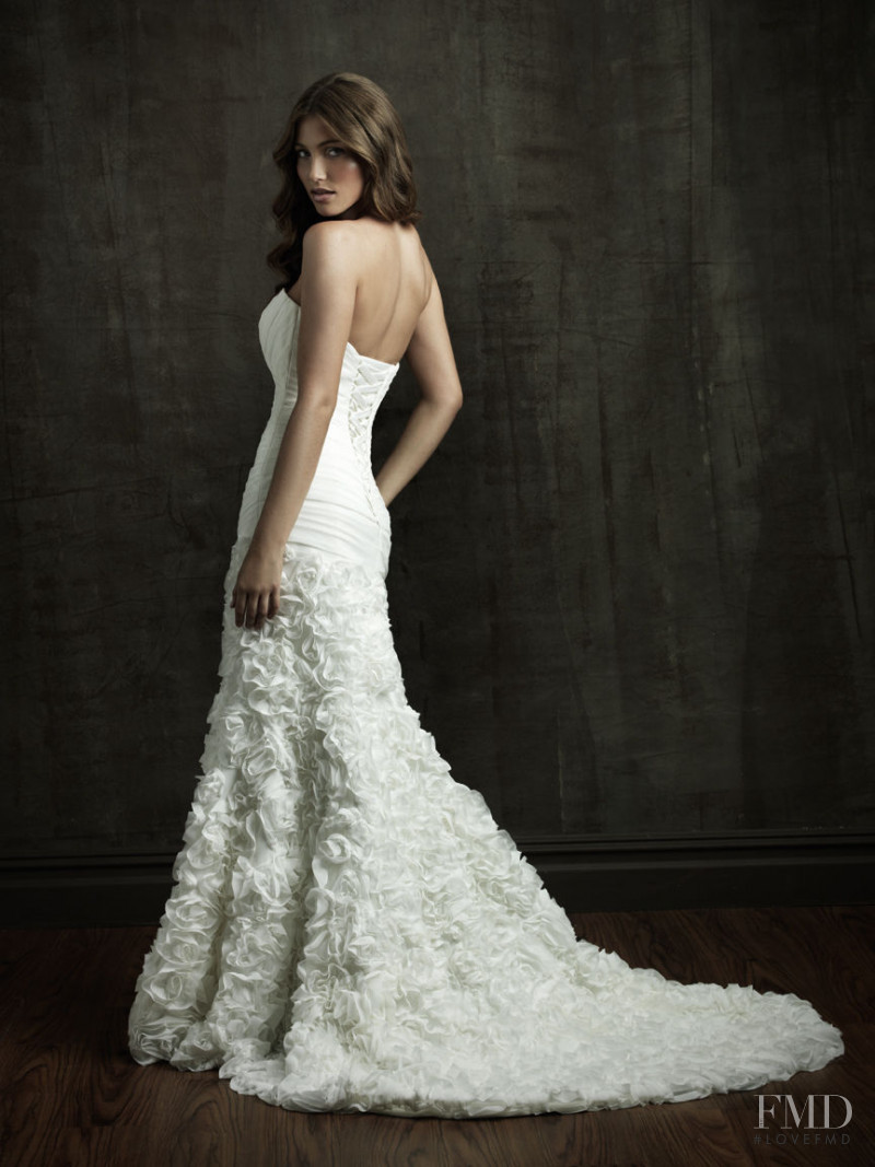 Simone Villas Boas featured in  the Allure Bridals lookbook for Winter 2010