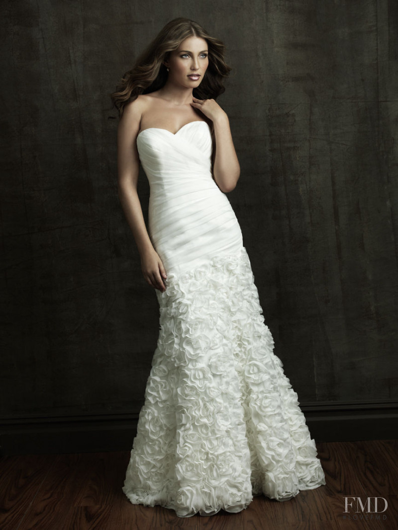 Simone Villas Boas featured in  the Allure Bridals lookbook for Winter 2010