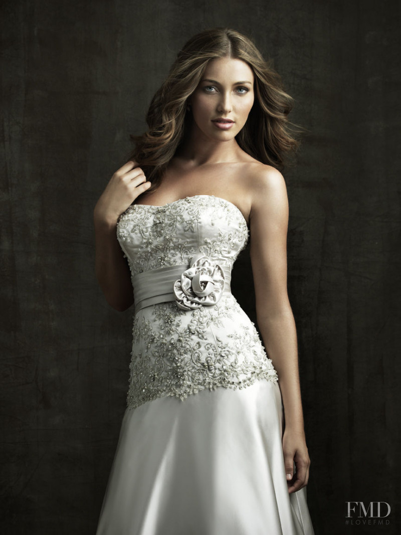 Simone Villas Boas featured in  the Allure Bridals lookbook for Winter 2010
