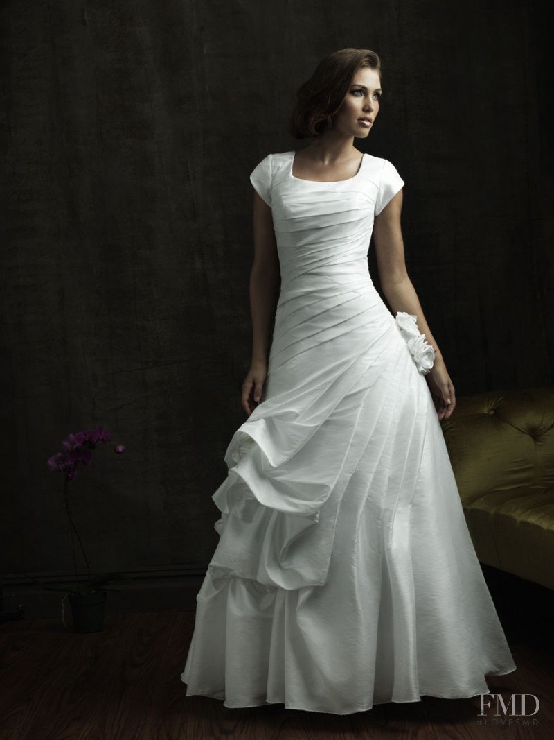 Simone Villas Boas featured in  the Allure Bridals lookbook for Winter 2010