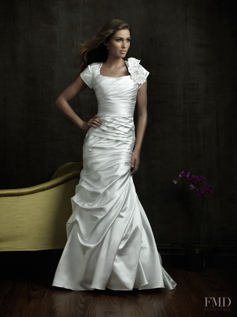 Simone Villas Boas featured in  the Allure Bridals lookbook for Winter 2010