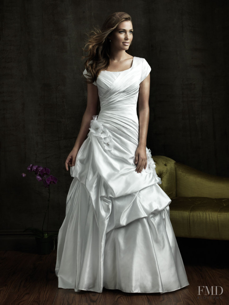 Simone Villas Boas featured in  the Allure Bridals lookbook for Winter 2010