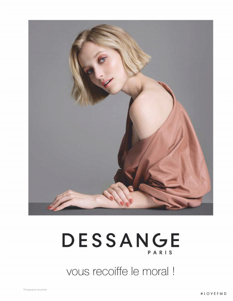 Dessange advertisement for Autumn/Winter 2020