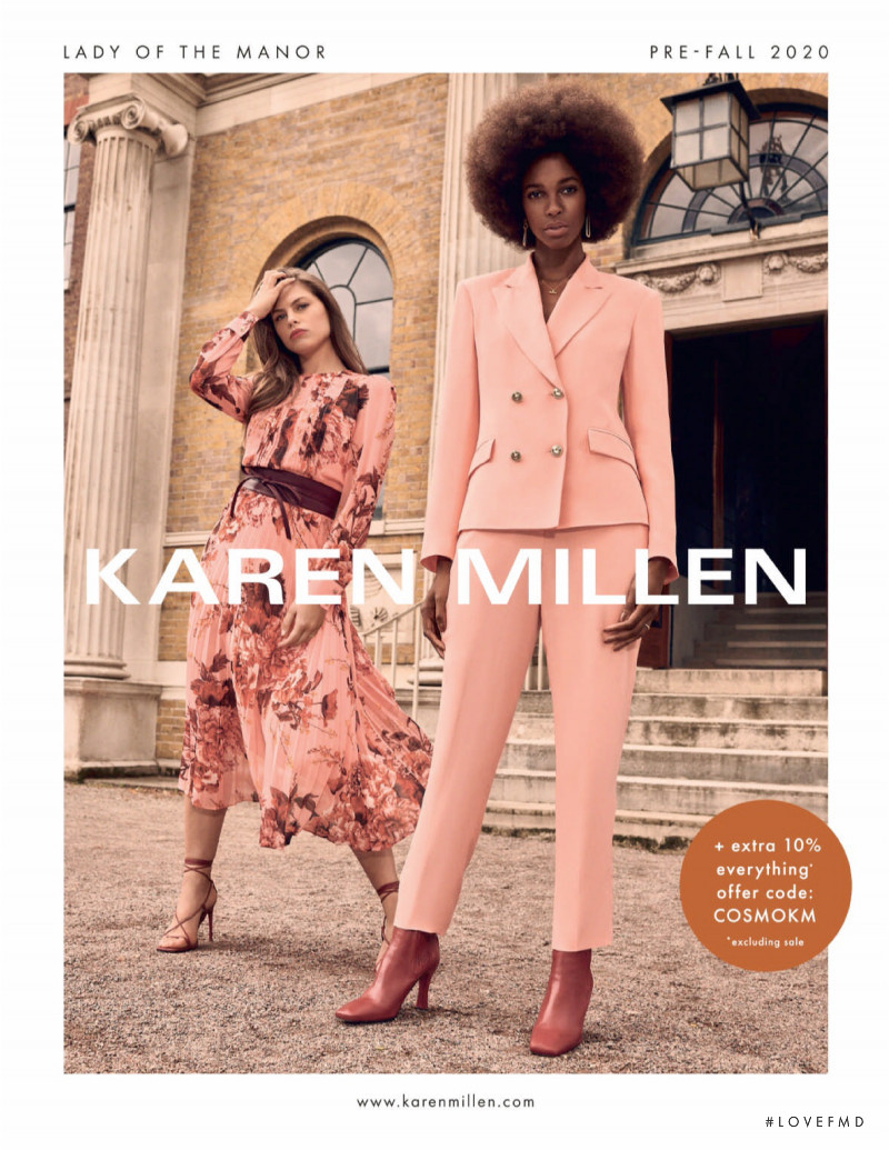 Karen Millen advertisement for Autumn/Winter 2020