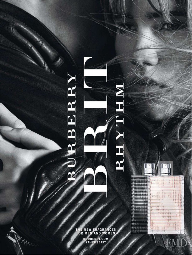 Suki Alice Waterhouse featured in  the Burberry Fragrance Brit advertisement for Spring/Summer 2014