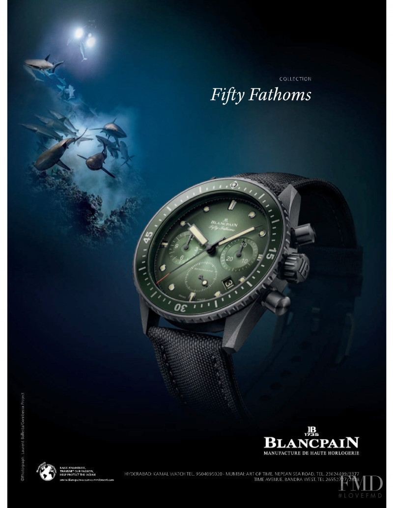 Blancpain advertisement for Autumn/Winter 2020