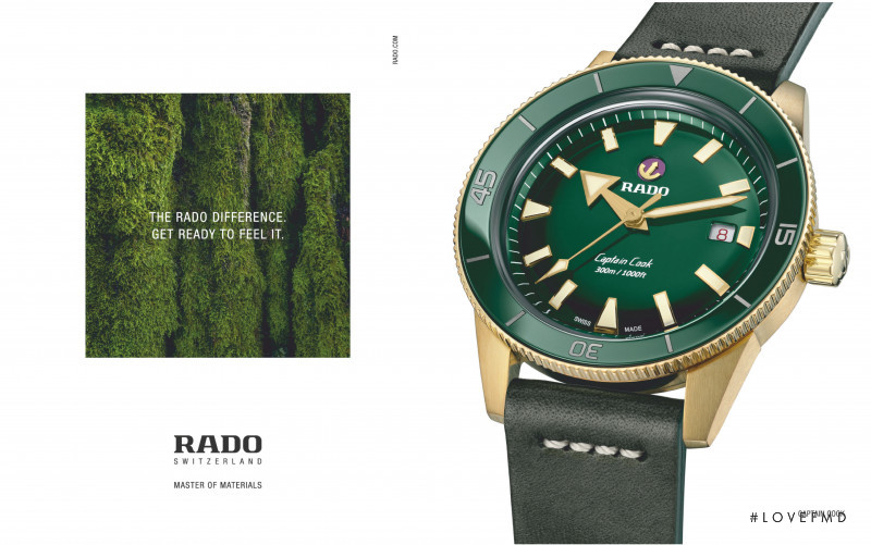 Rado advertisement for Autumn/Winter 2020