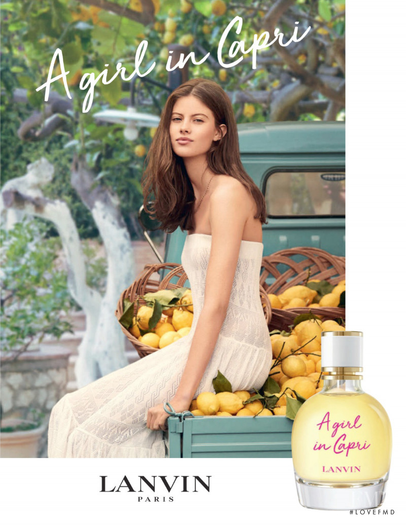 Lanvin A Girl In Capri Fragrance advertisement for Autumn/Winter 2020