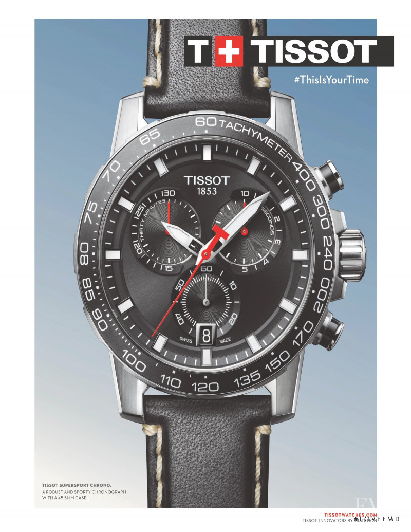 Tissot advertisement for Autumn/Winter 2020