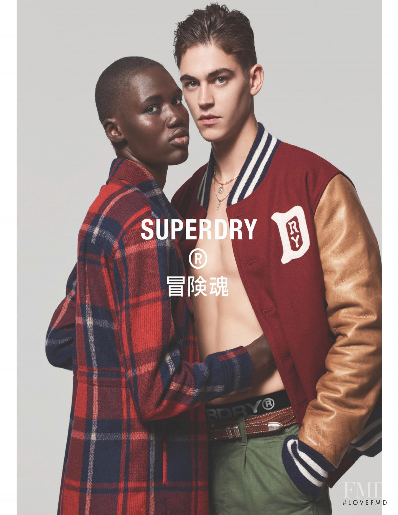Superdry advertisement for Autumn/Winter 2020