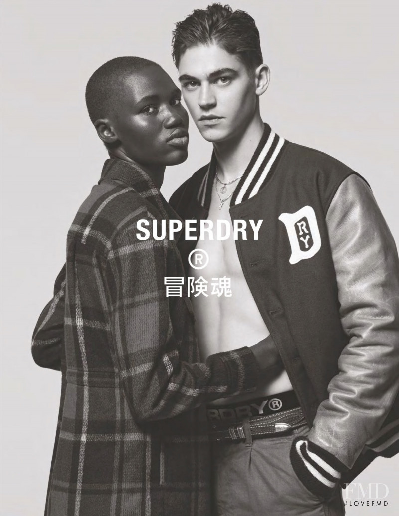 Superdry advertisement for Autumn/Winter 2020