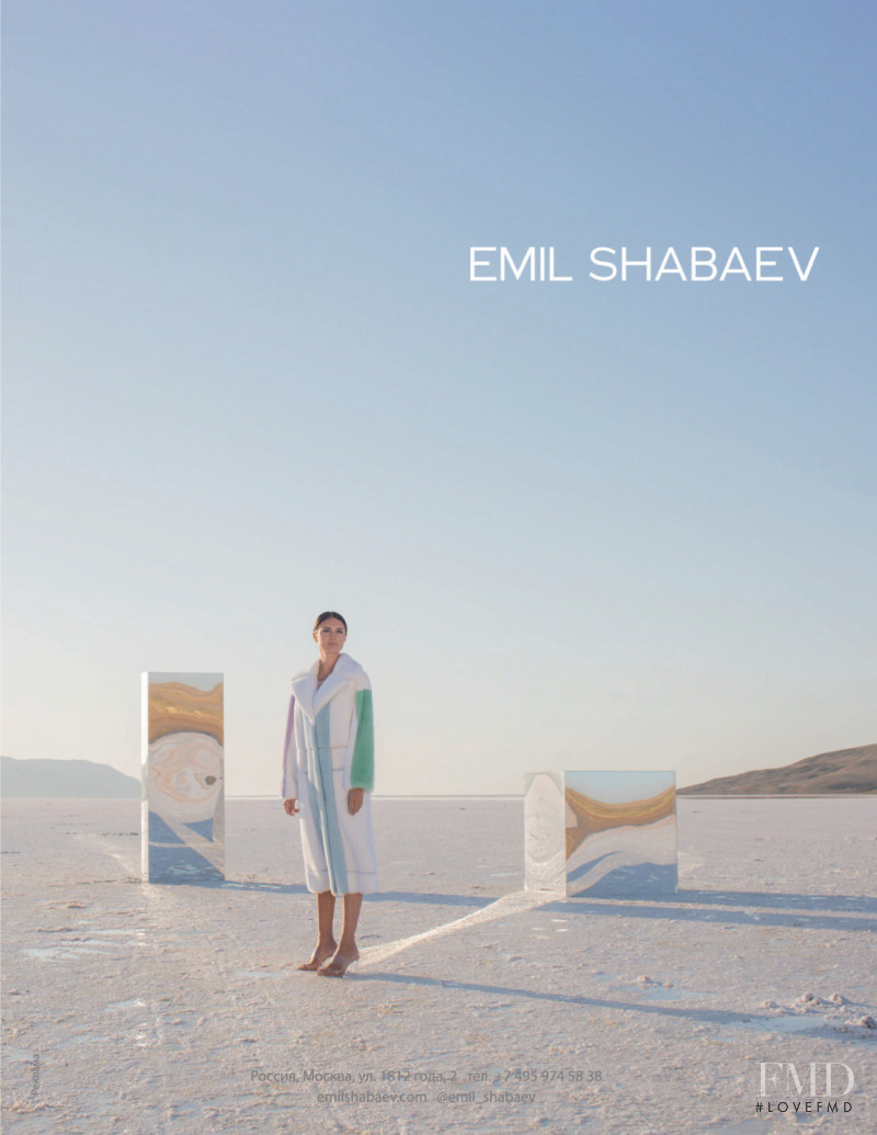 Emil Shabaev advertisement for Autumn/Winter 2020