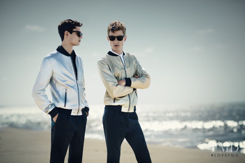 Arthur Gosse featured in  the Zara advertisement for Spring/Summer 2014