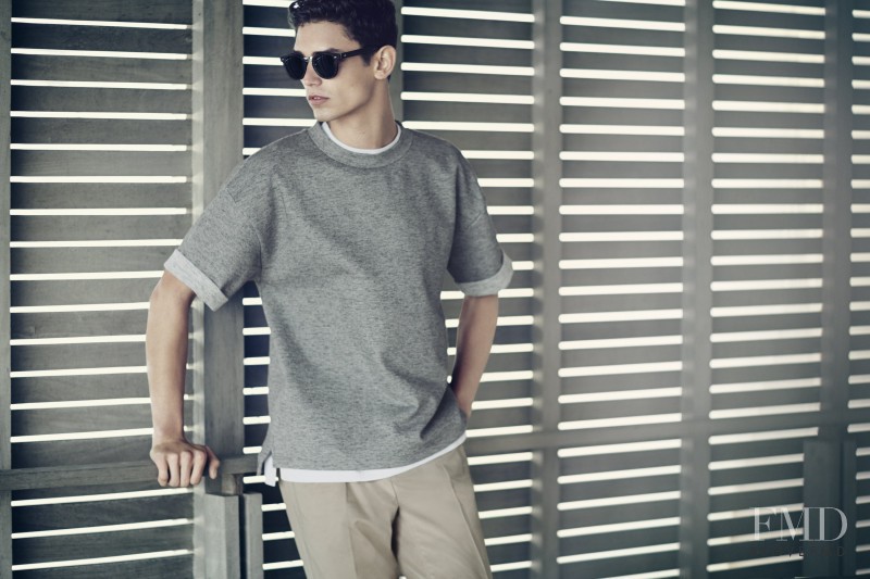 Arthur Gosse featured in  the Zara advertisement for Spring/Summer 2014