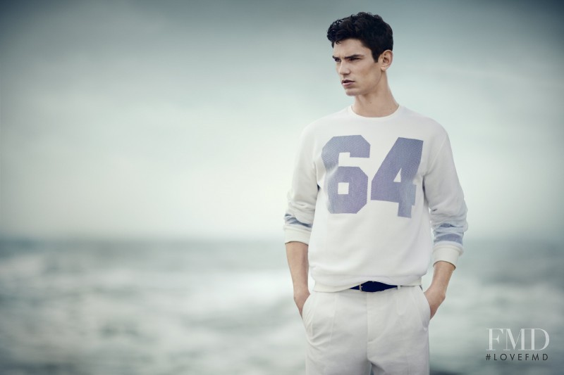 Arthur Gosse featured in  the Zara advertisement for Spring/Summer 2014