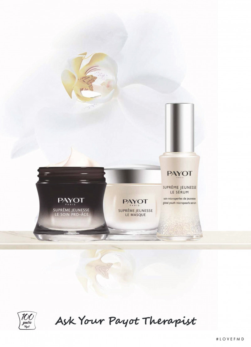 Payot advertisement for Autumn/Winter 2020