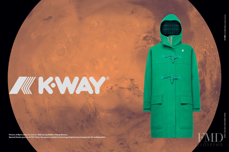 K-Way advertisement for Autumn/Winter 2020