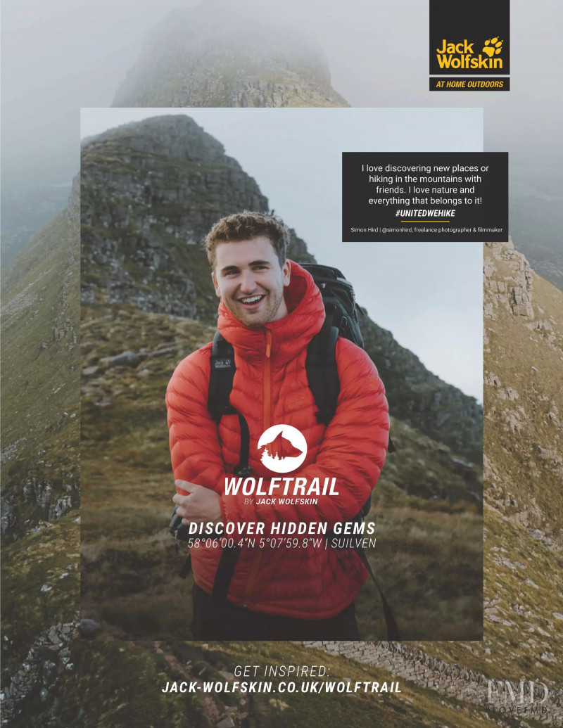 Jack Wolfskin advertisement for Autumn/Winter 2020