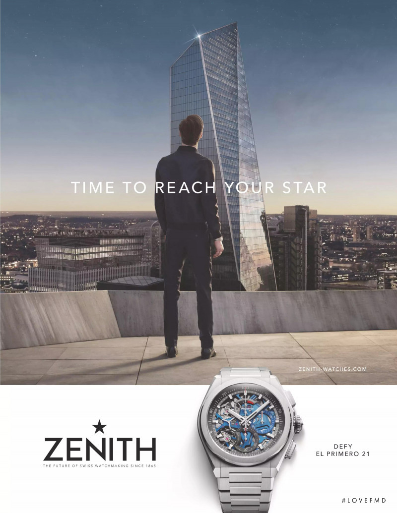 Zenith advertisement for Autumn/Winter 2020