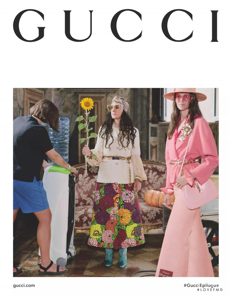 Gucci advertisement for Resort 2021