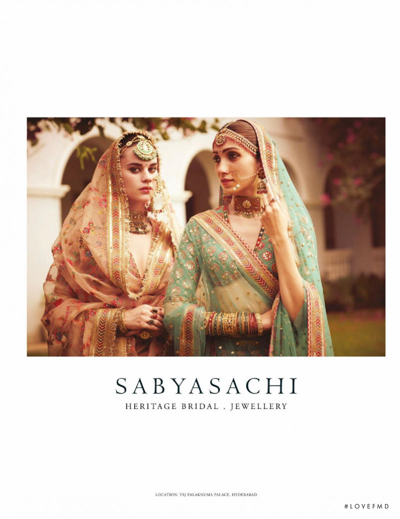 Sabyasachi Mukherjee advertisement for Autumn/Winter 2020