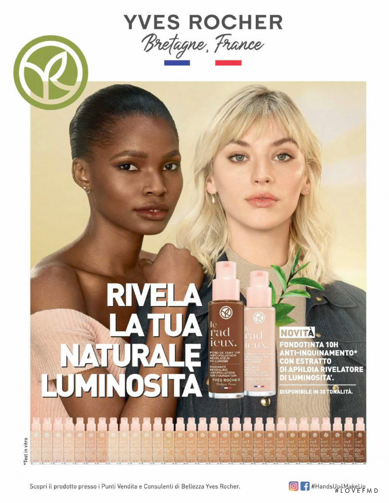 Yves Rocher advertisement for Autumn/Winter 2020