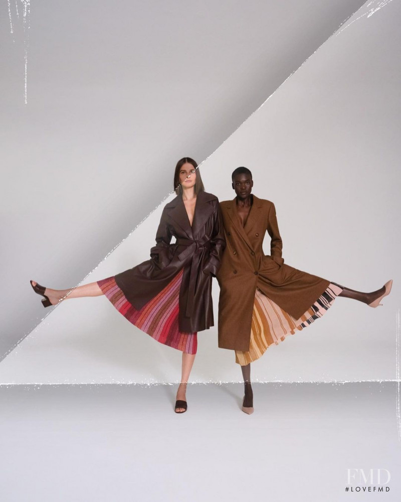 Awar Mou featured in  the Marion Parke advertisement for Autumn/Winter 2020