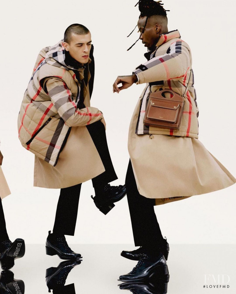 Burberry advertisement for Holiday 2020