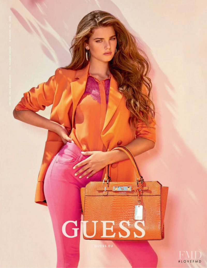 Guess advertisement for Resort 2021