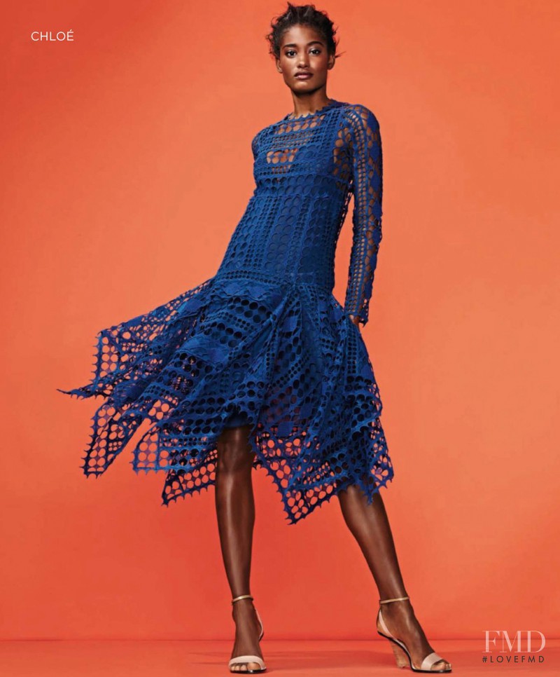 Melodie Monrose featured in  the Saks Fifth Avenue advertisement for Spring/Summer 2014