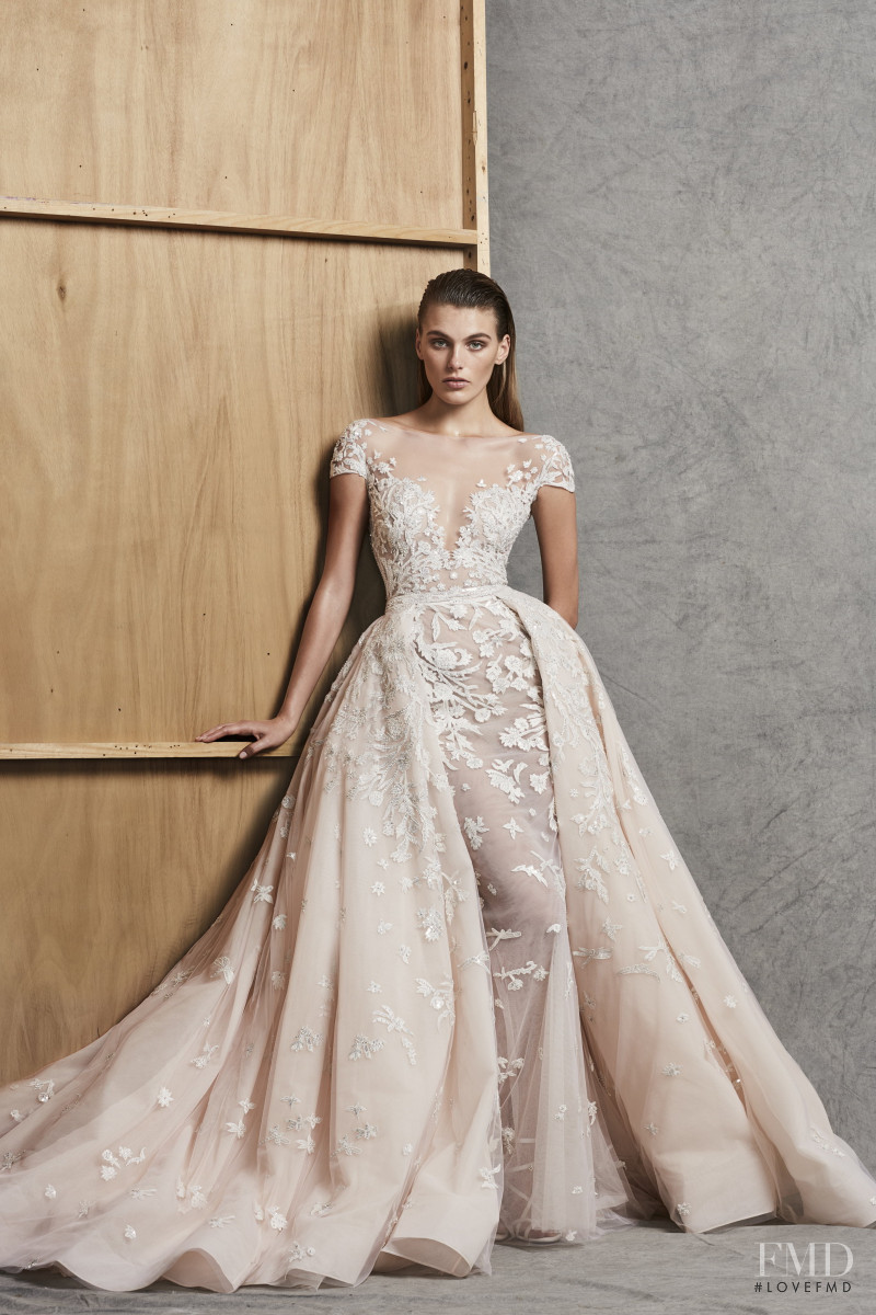 Madison Headrick featured in  the Zuhair Murad Bridal Collection lookbook for Fall 2018