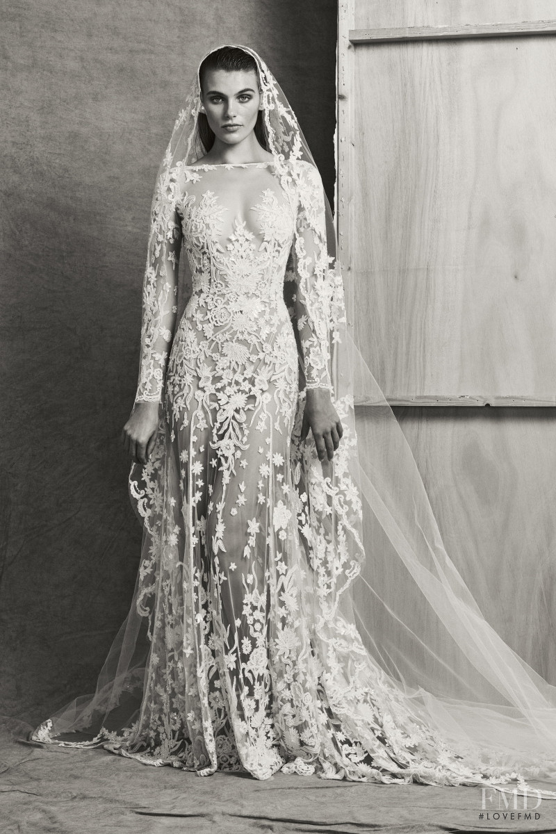 Madison Headrick featured in  the Zuhair Murad Bridal Collection lookbook for Fall 2018