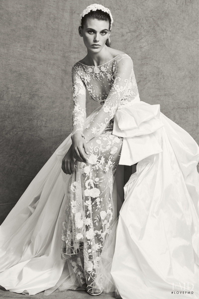 Madison Headrick featured in  the Zuhair Murad Bridal Collection lookbook for Fall 2018
