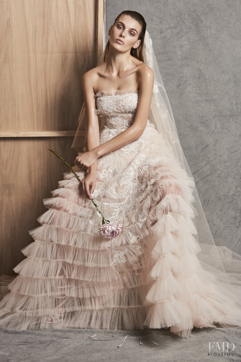 Madison Headrick featured in  the Zuhair Murad Bridal Collection lookbook for Fall 2018