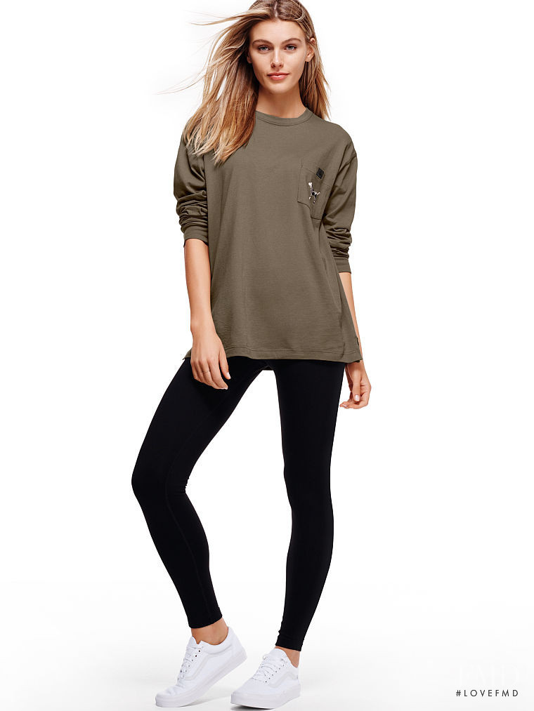 Madison Headrick featured in  the Victoria\'s Secret PINK catalogue for Autumn/Winter 2016