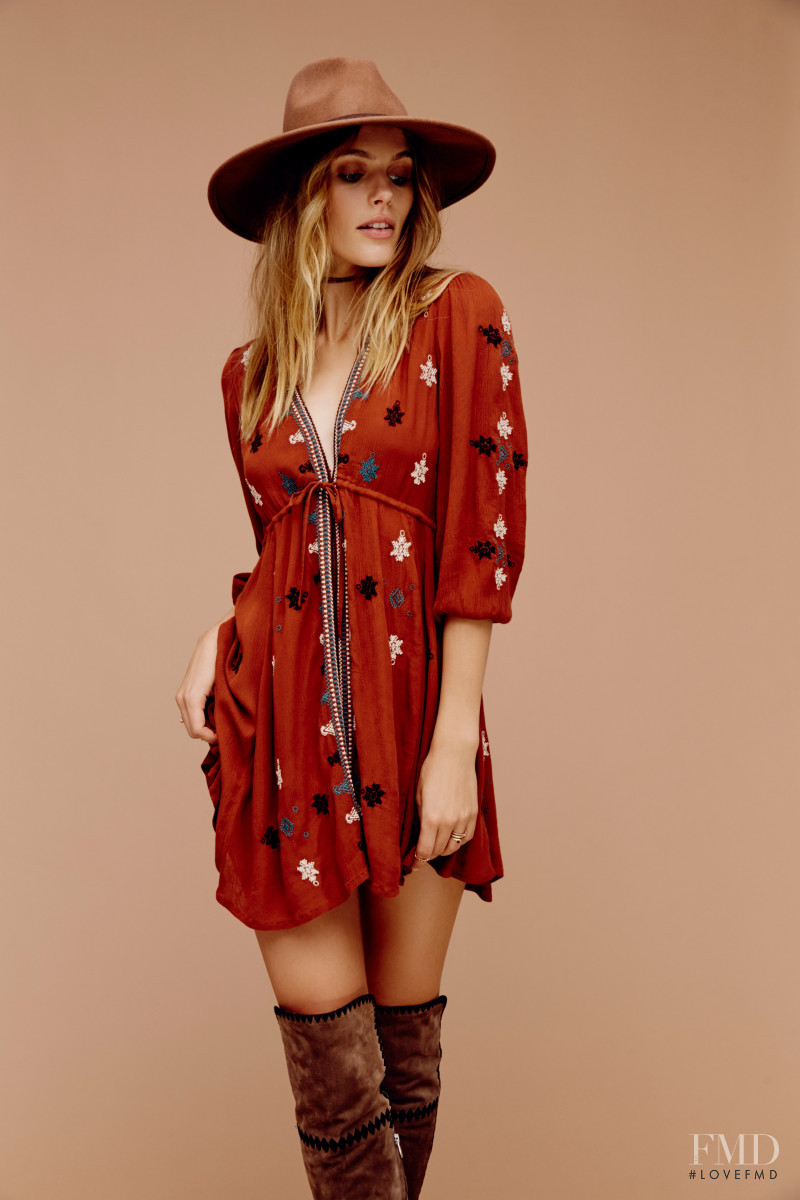 Madison Headrick featured in  the Free People catalogue for Autumn/Winter 2016
