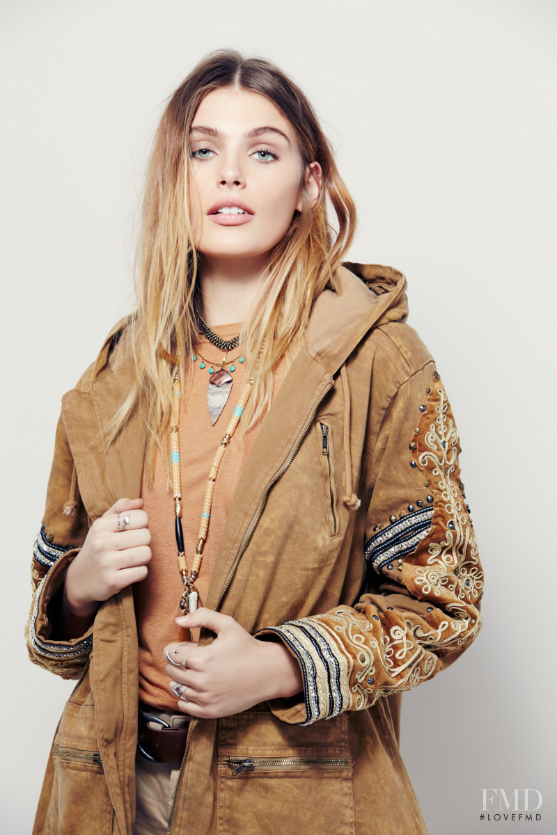 Madison Headrick featured in  the Free People catalogue for Autumn/Winter 2016